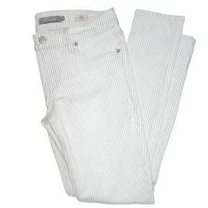 Anthropologie- Level 99 - Liza Low Rise Striped Skinny Jeans - Size 27